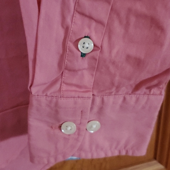 Woman's Tommy Hilfiger Pink Blouse Size 10 Fitted - Picture 4 of 7